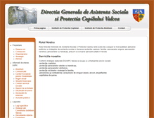 Tablet Screenshot of dgaspc-vl.ro